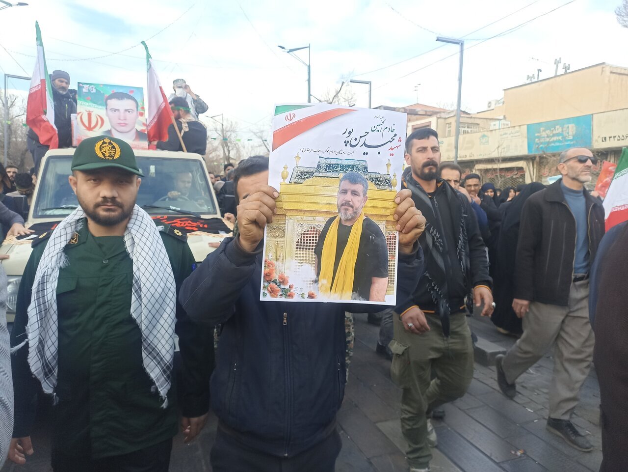 فیلم | از خادمی شهید مجید حسن پور  برای زائران امام حسین علیه‌السلام در موکب اربعین تا شهادت در راه ولایت