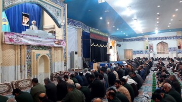 تصاویر/ آیین عبادی سیاسی نماز جمعه شهرستان زابل