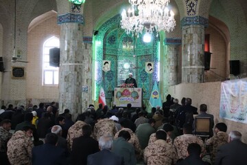 تصاویر/ برگزاری نماز جمعه شهرستان خاتم