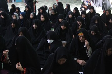 تصاویر/ آیین عبادی سیاسی نماز جمعه شهرستان دلگان