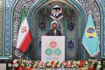 تصاویر/ آیین عبادی سیاسی نماز جمعه تکاب