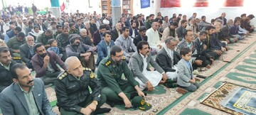 تصاویر/ اقامه نمازجمعه شهر ریگان