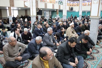 تصاویر/ آیین عبادی سیاسی نماز جمعه کشاورز