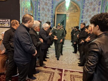 تصاویر/ مراسم ختم مادر شهید اکبر پایدار در آران وبیدگل