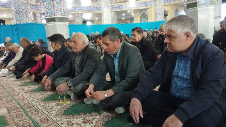 اقامه نمازجمعه کوهبنان