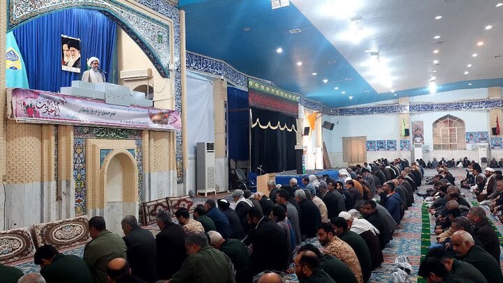 تصاویر/ آیین عبادی سیاسی نماز جمعه شهرستان زابل