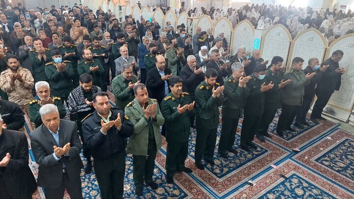 تصاویر/ آیین عبادی سیاسی نماز جمعه شهرستان زابل