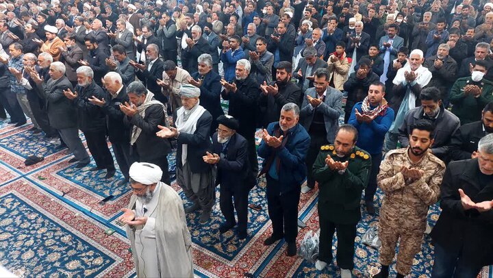 تصاویر/ آیین عبادی سیاسی نماز جمعه شهرستان زابل