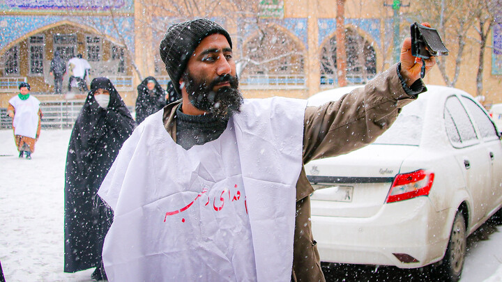 تصاویر/راهپیمایی طلاب و روحانیون همدان در دفاع از قرآن و ولایت