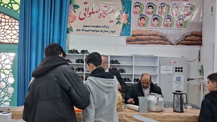 نمازجمعه شهر جم به روایت تصاویر