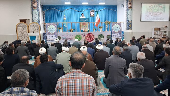 نمازجمعه شهر جم به روایت تصاویر