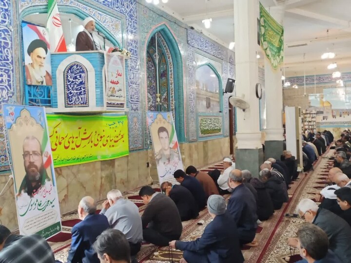 نماز جمعه برازجان به روایت تصویر