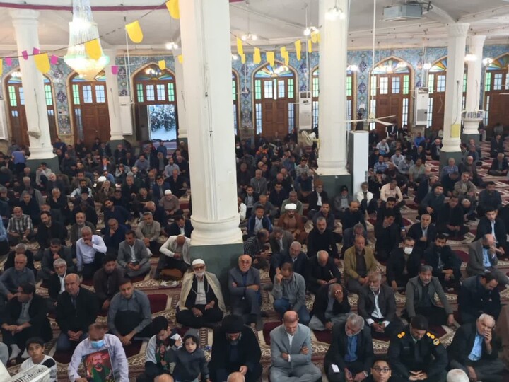 نماز جمعه برازجان به روایت تصویر