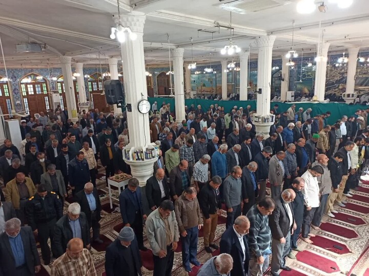 نماز جمعه برازجان به روایت تصویر