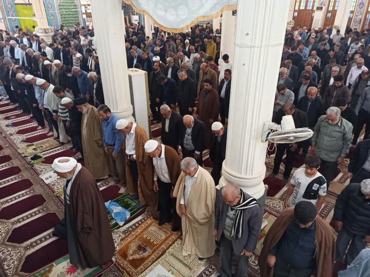 نماز جمعه برازجان به روایت تصویر