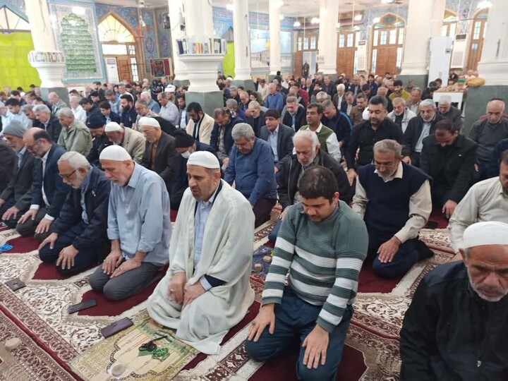 نماز جمعه برازجان به روایت تصویر