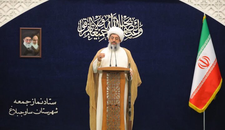 تصاویر/ نماز جمعه ساوجبلاغ