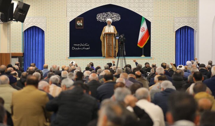 تصاویر/ نماز جمعه ساوجبلاغ