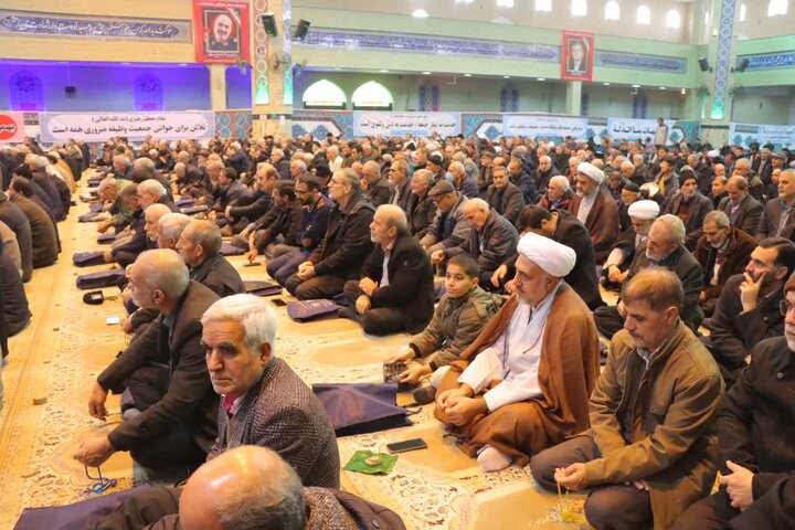 تصاویر/ نماز عبادی سیاسی جمعه اسلامشهر