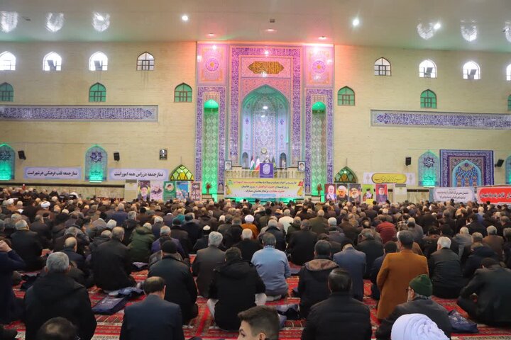 تصاویر/ نماز عبادی سیاسی جمعه اسلامشهر