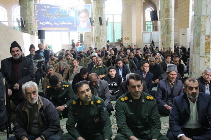 تصاویر/ برگزاری نماز جمعه شهرستان خاتم