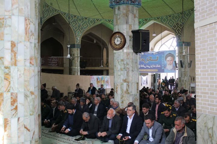 تصاویر/ برگزاری نماز جمعه شهرستان خاتم