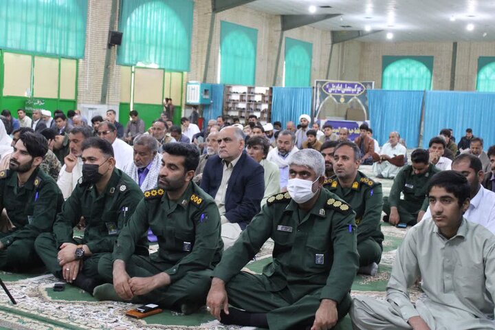 تصاویر/ آیین عبادی سیاسی نماز جمعه شهرستان دلگان