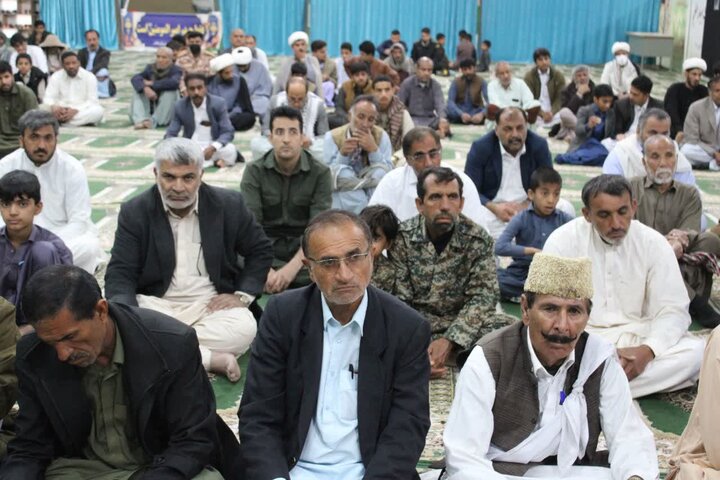 تصاویر/ آیین عبادی سیاسی نماز جمعه شهرستان دلگان