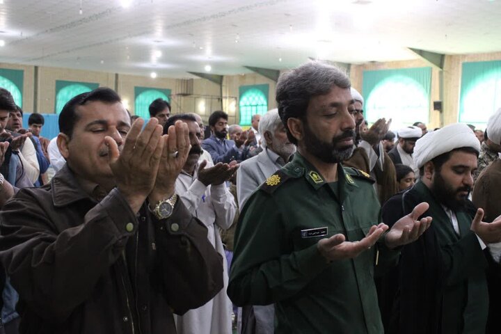 تصاویر/ آیین عبادی سیاسی نماز جمعه شهرستان دلگان