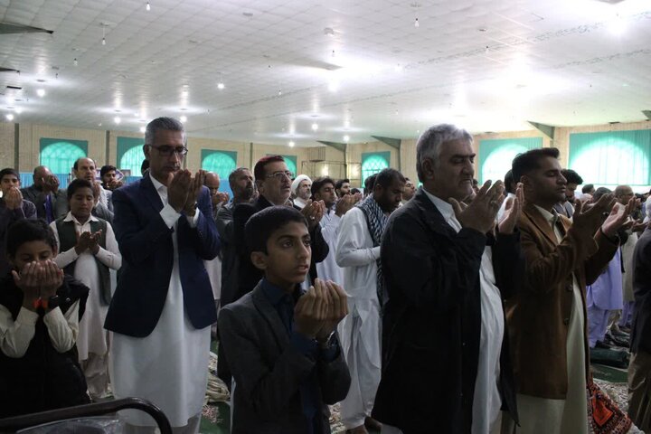 تصاویر/ آیین عبادی سیاسی نماز جمعه شهرستان دلگان