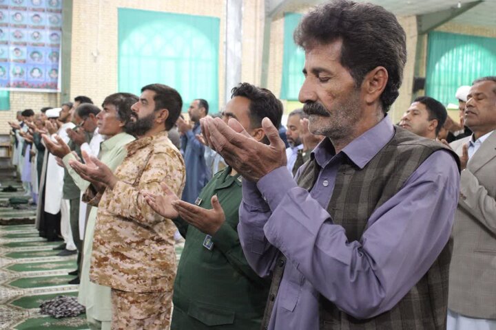 تصاویر/ آیین عبادی سیاسی نماز جمعه شهرستان دلگان