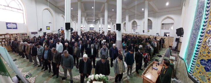 تصاویر/ برگزاری نماز جمعه شهرستان بافق