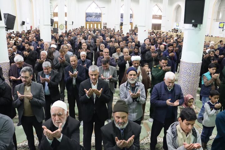 تصاویر/ برگزاری نماز جمعه شهرستان بافق