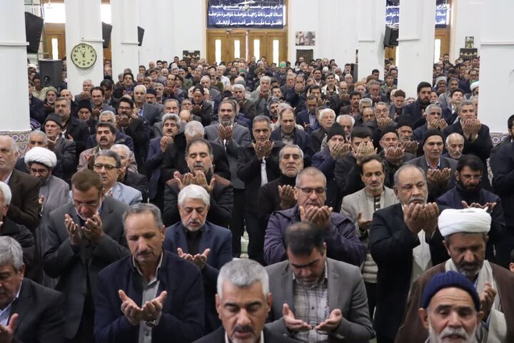 تصاویر/ برگزاری نماز جمعه شهرستان بافق