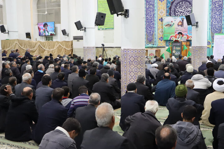 تصاویر/ برگزاری نماز جمعه شهرستان بافق