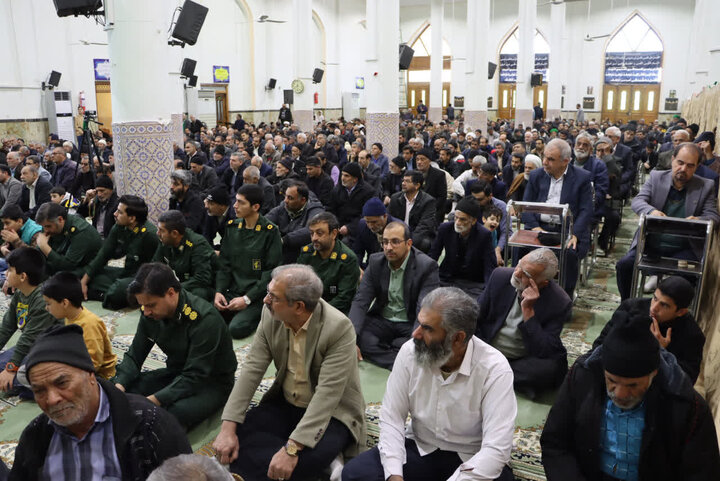 تصاویر/ برگزاری نماز جمعه شهرستان بافق
