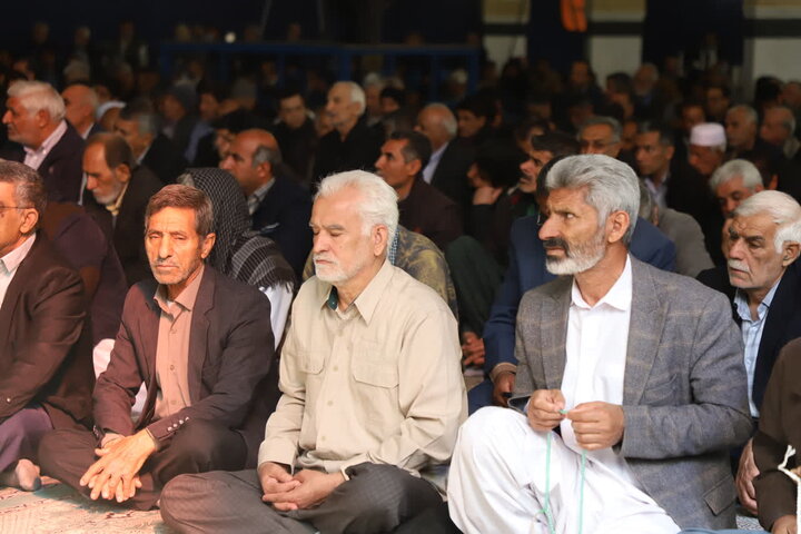 تصاویر/ آیین عبادی سیاسی نماز جمعه شهرستان زاهدان