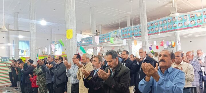 تصاویر/ اقامه نمازجمعه شهر نودژ