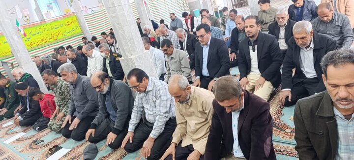 تصاویر/ اقامه نمازجمعه شهر نودژ