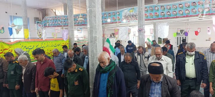 تصاویر/ اقامه نمازجمعه شهر نودژ