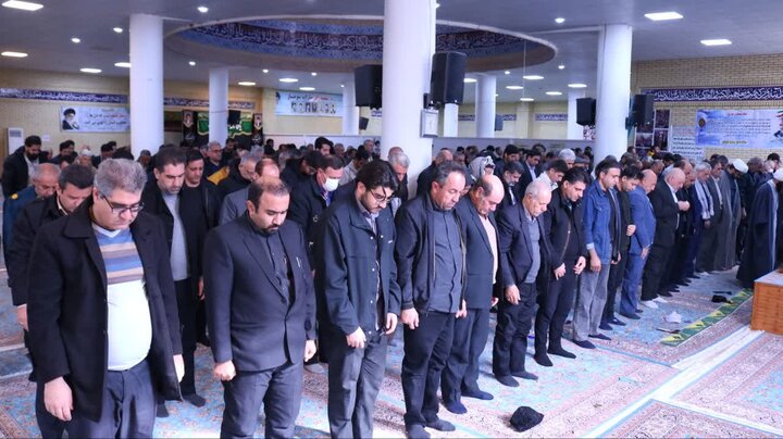 اقامه نماز جمعه در شهرستان ایوان