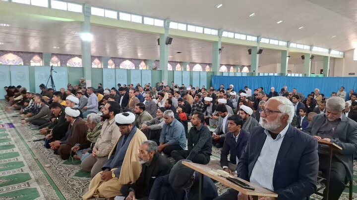 تصاویر/ اقامه نمازجمعه شهر عنبرآباد