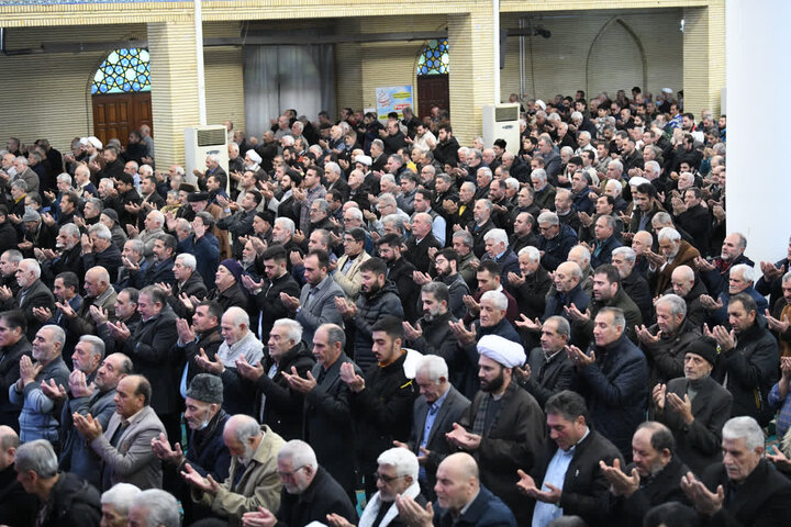 تصاویر/ آیین عبادی سیاسی نماز جمعه ارومیه