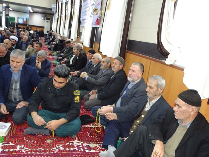 تصاویر/ آیین عبادی سیاسی نماز جمعه چهاربرج