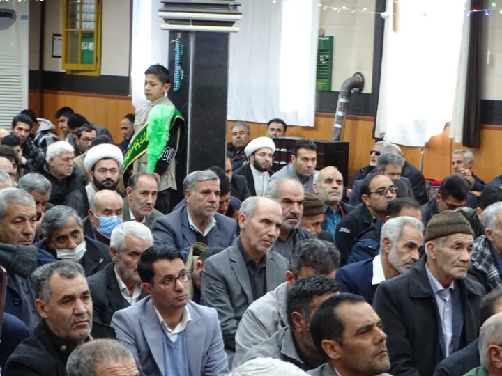 تصاویر/ آیین عبادی سیاسی نماز جمعه چهاربرج