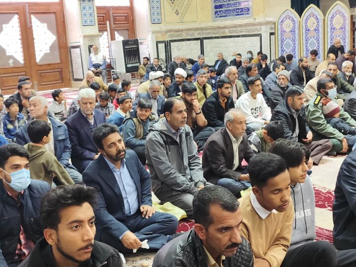 تصاویر/ اقامه نمازجمعه شهر بم