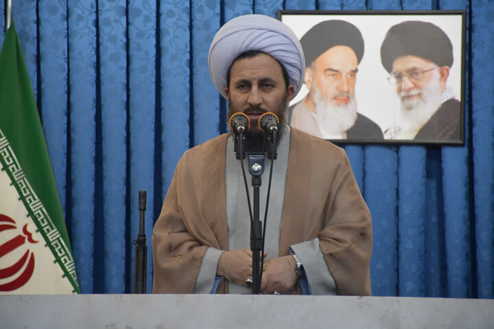 تصاویر/ آیین عبادی سیاسی نماز جمعه خوی