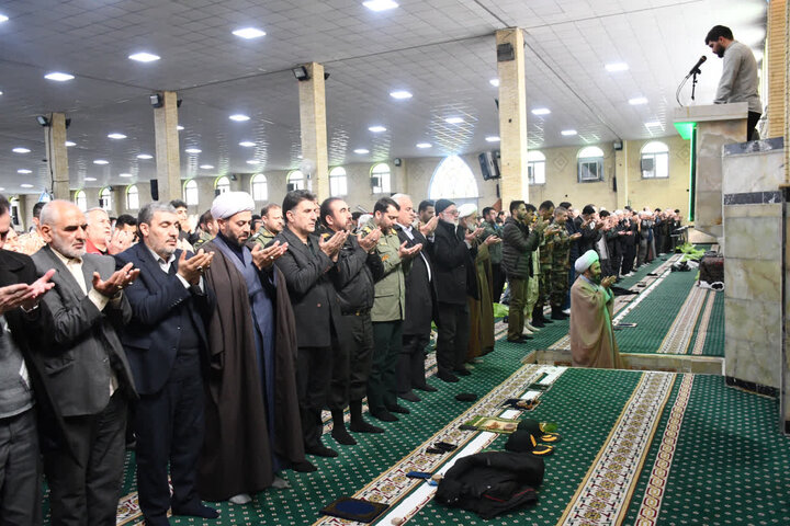 تصاویر/ آیین عبادی سیاسی نماز جمعه خوی