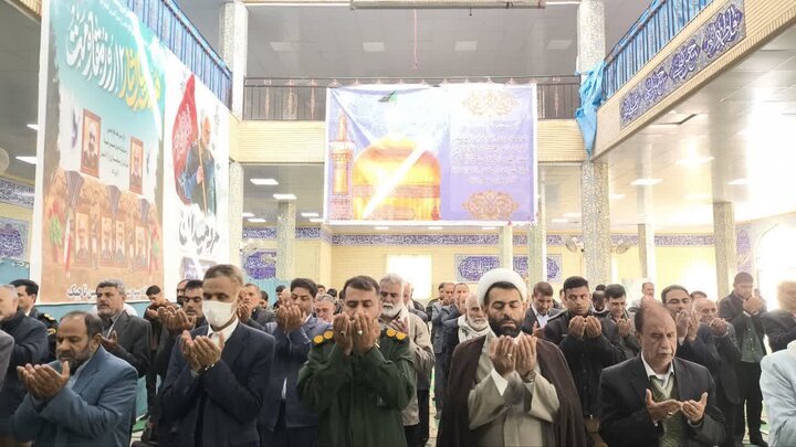 تصاویر/ اقامه نمازجمعه شهر فاریاب