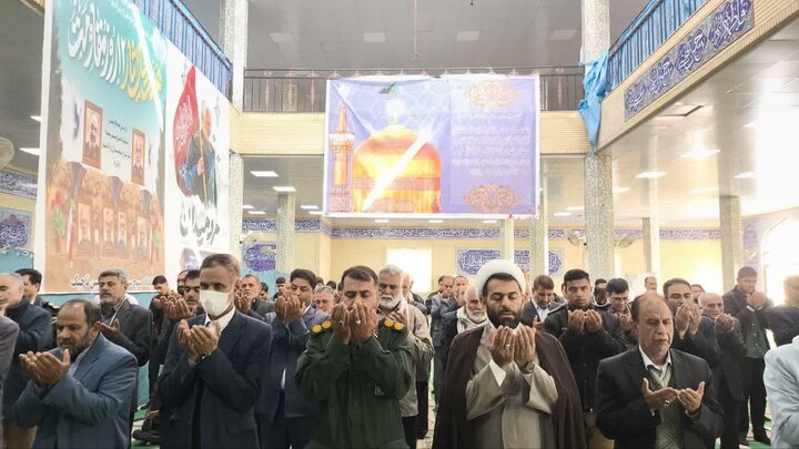 تصاویر/ اقامه نمازجمعه شهر فاریاب